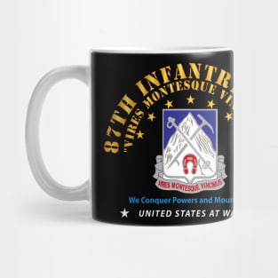 87th Infantry Regt - We Conquer wo DS Mug